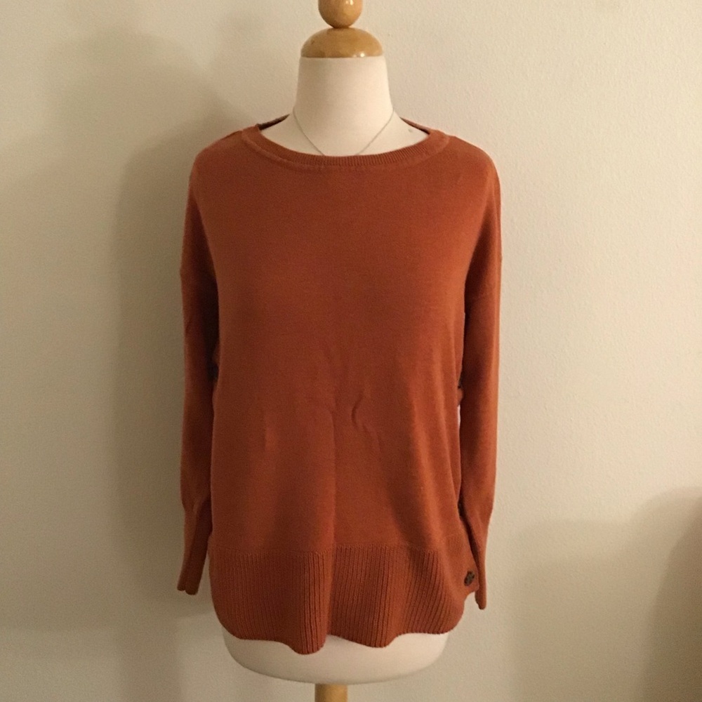 Tahari Women's Burnt Orange Sweater